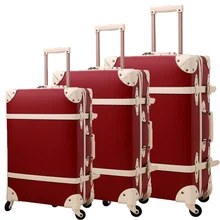 Чемодан багажная сумка на колесиках с колёса TSA замок Студент Большой Чемодан 28 дюймов из искусственной кожи Большой ёмкость два пояса 3 шт