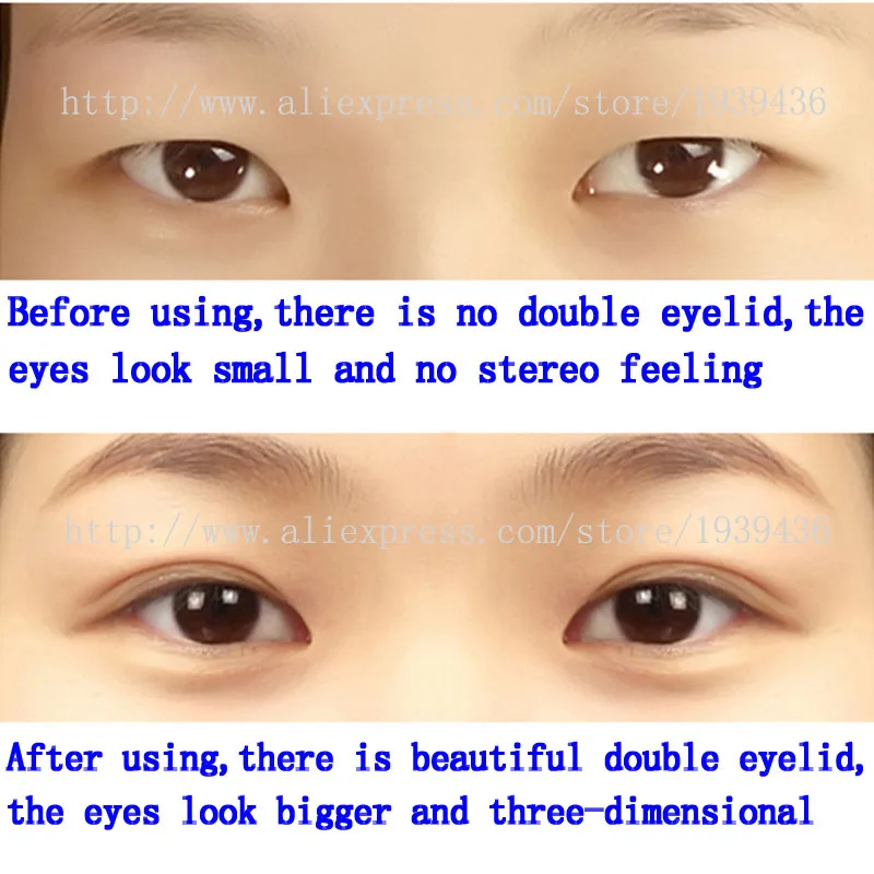 Adomaner 600 шт S макияж прозрачная бежевая полоса для век большие глаза невидимый двойной складной стикер на тени для глаз двойная лента для век Инструменты для красоты