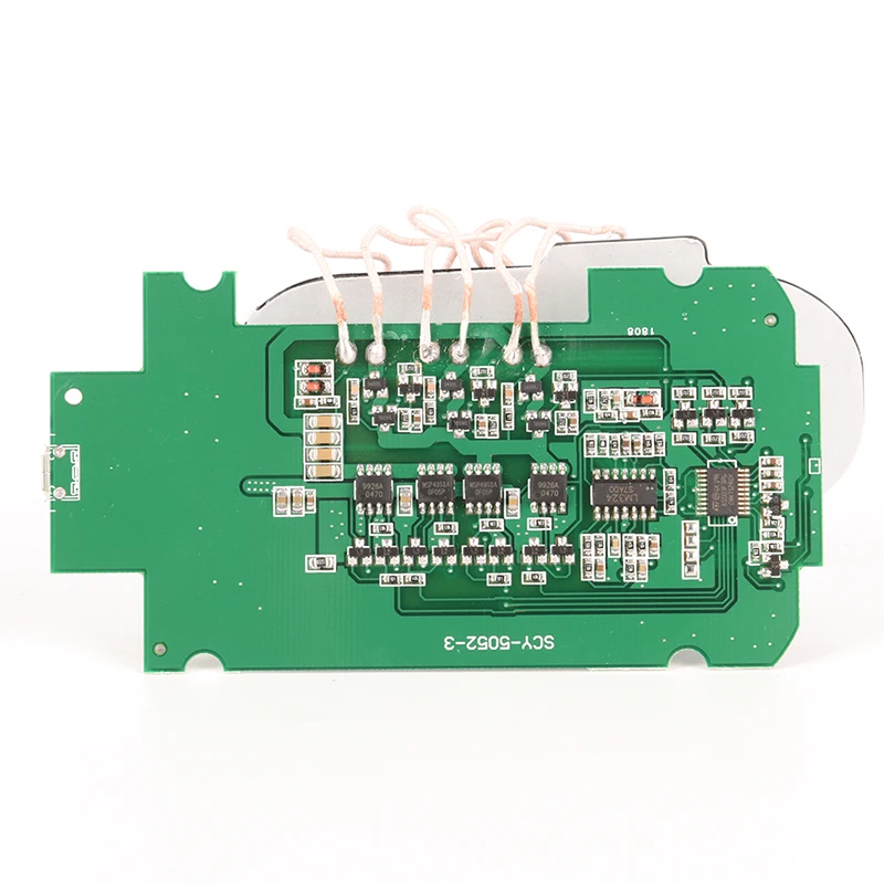 Плата беспроводного зарядного устройства 5 Вт быстрая Qi Стандартная зарядка Универсальный DIY 3 катушки PCBA для samsung Galaxy S7 S8 IPhone 8 X