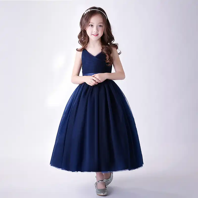 navy blue infant dress