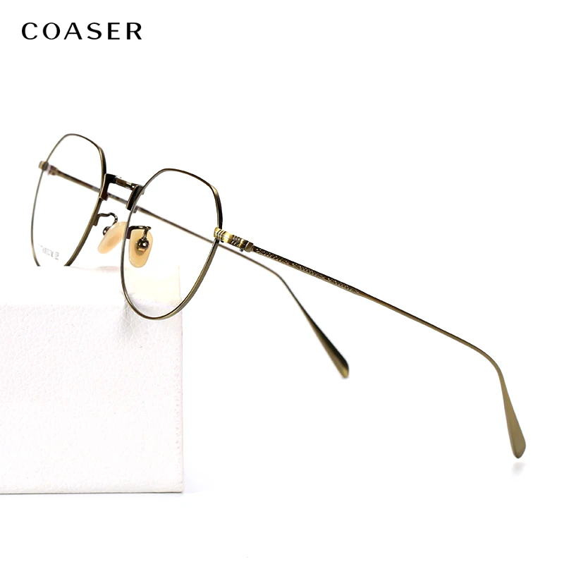 

Fashionable Titanium Glasses Frame Women 2019 Ultralight Prescription Eyeglasses Men Cat Eye Spectacles Myopia Optical Frames