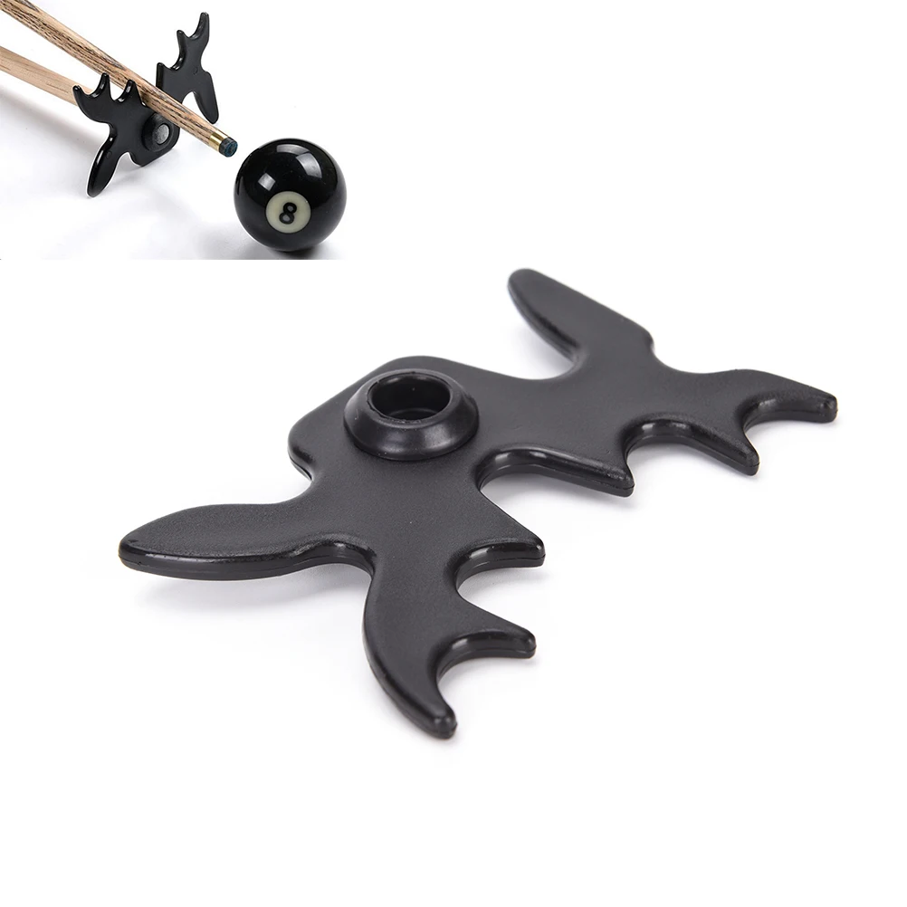 1 PCS Snooker Billiards Cue Rack Bridge Head Billiards Cross Antlers Rod Holder Pool Cue Stick Frame Pole Rack Rod Accessory