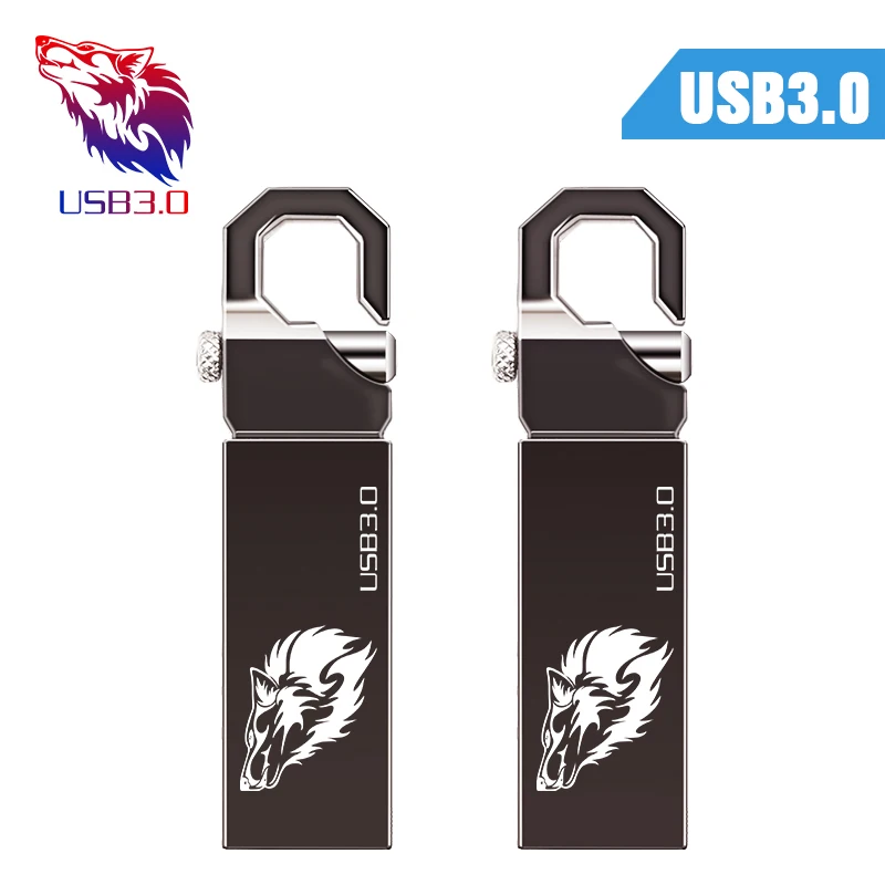 Venta caliente USB 3,0 64 GB 32 GB USB флэш-накопитель 16 GB 8 GB USB флэш-накопитель непроницаемой де-металл Usb Flash capacidad реального