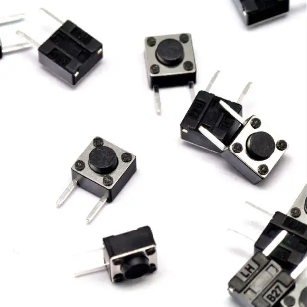 1000 шт. 6*6*6 мм SMD Такт светильник сенсорный выключатель 2 pin Боковая кнопка микро
