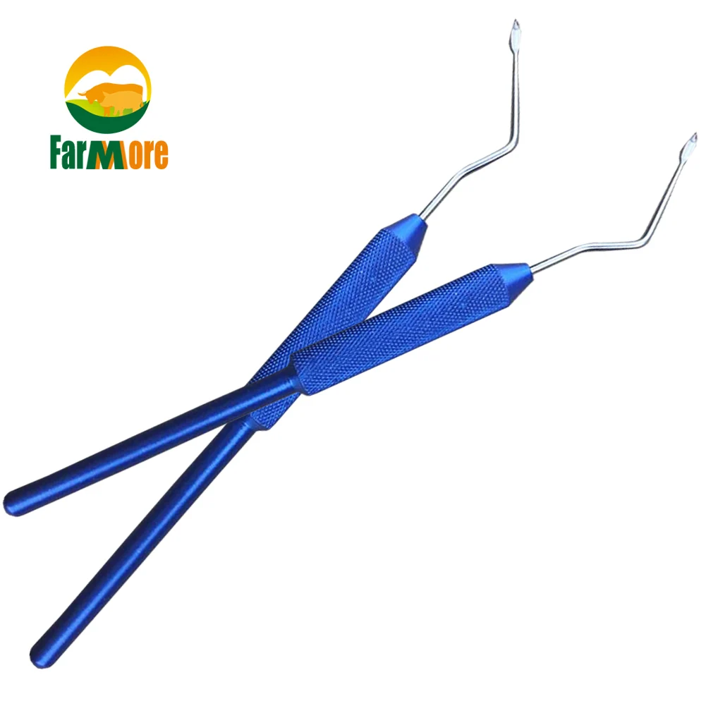 

1pcs Move Worms Needle Beekeeping Tool Durable Bee Transferring Equipment Blue Crochet Outdoor Beekeeping Equipment