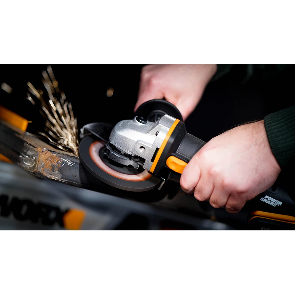 Угловая шлифмашина аккумуляторная WORX WX803.9 без АКБ и ЗУ