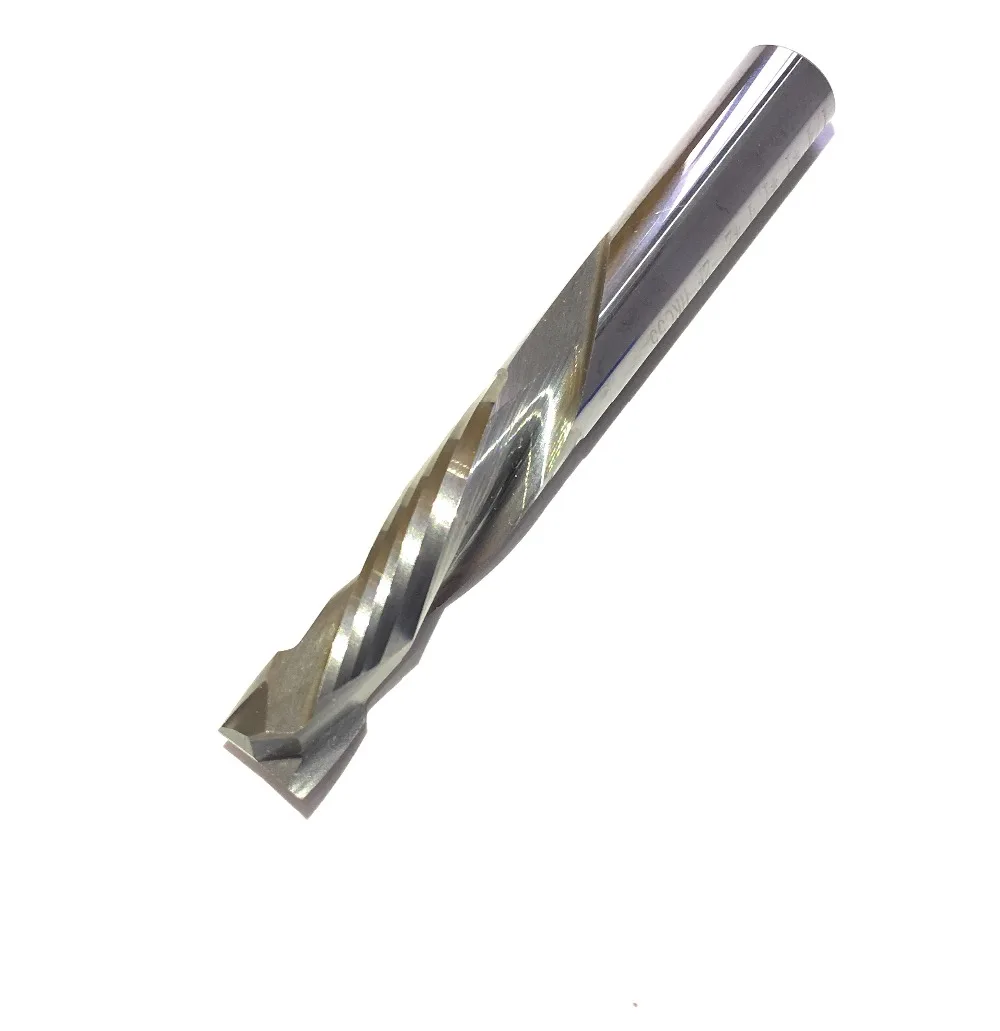 

1pc UP DOWN 2 Flutes Composite Cutter Wood spiral bits End Mill Woodworking Milling Engraving Machine Cnc Router Bit