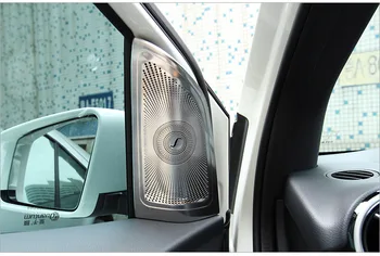 

Angelguoguo Car Tweeter Audio Speaker cover/Car Tweeter Trim Cover For Mercedes Benz GLA-class/CLA-class/B-class