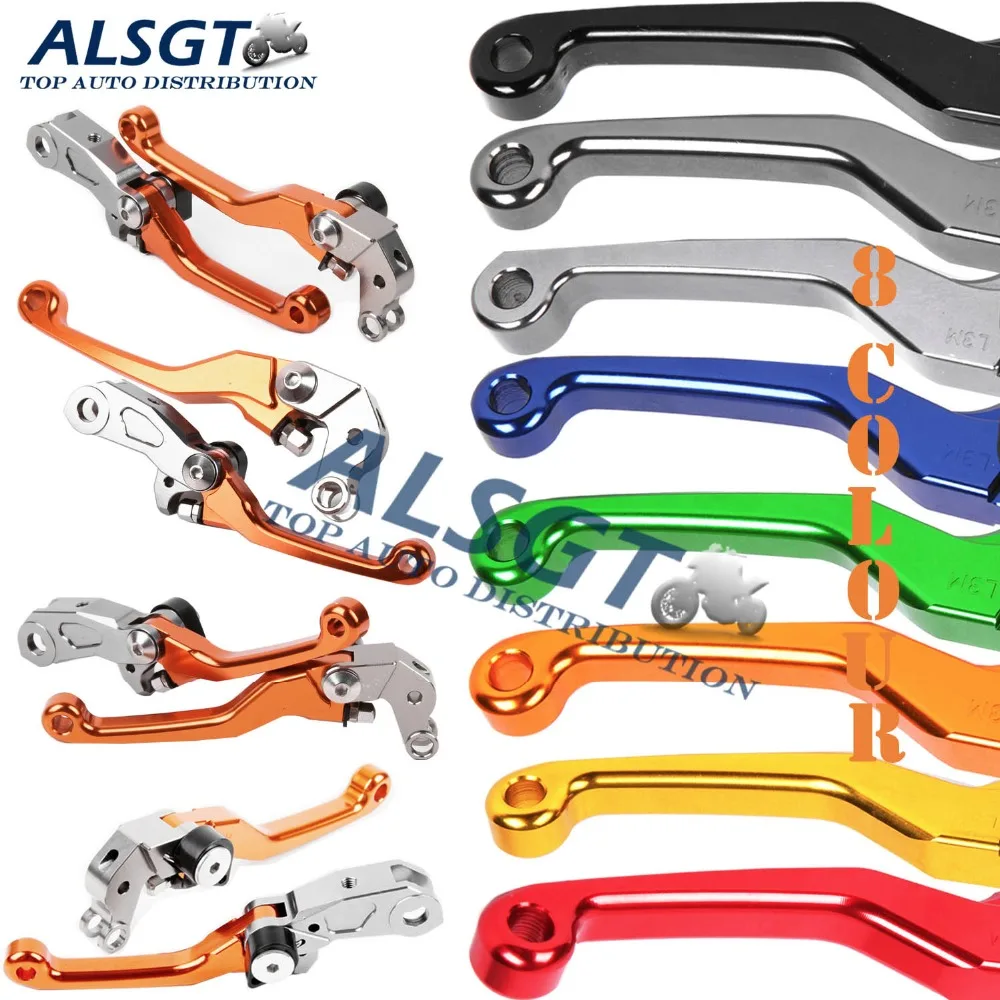 

For KTM 150SX/XC / 144SX / 200XC-W/EXC / 125 EXC/SX /Sixdays 2009-2013 Dirt Pit Bike Pivot Brake Clutch Levers Set Off-road 2012