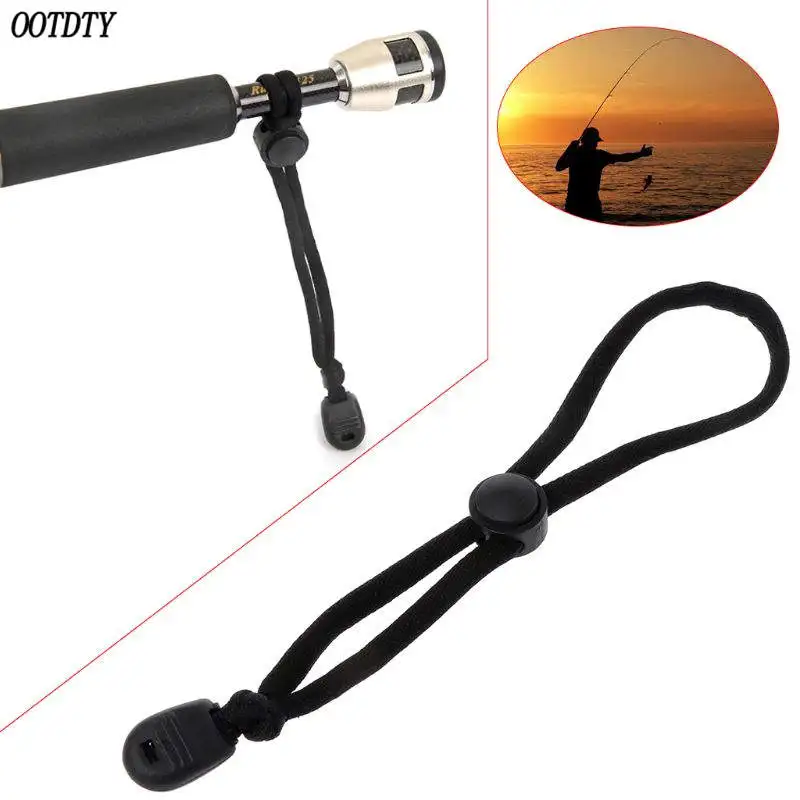 

Fishing Strap Fixing Fixer Rod Pole Buckle Belt Plastic Protection Anti Fall Rope Safety Retractable Buckles Tackle Accessories