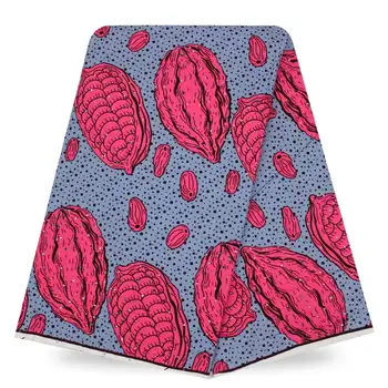 

New design African wax fabric with stones,Embedded colorful Rhinestones wax African fabric / Kitenge 6yards W170728