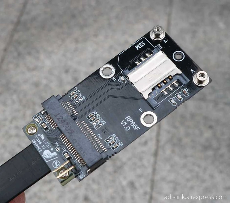 M.2 Key M M2 NGFF NVMe Ultra SSD для mini PCI E mPCIe адаптер карта удлинитель Кабель ADT