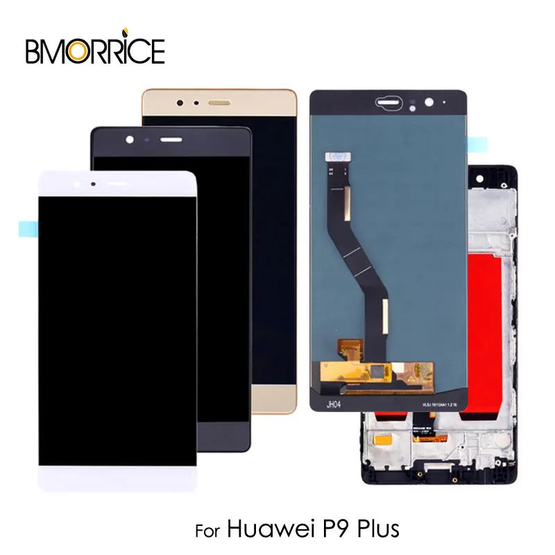 

Original LCD Display For Huawei P9 Plus Touch Screen Digitizer Sensor Glass Panel Assembly Replacement without Frame 5.5 inch