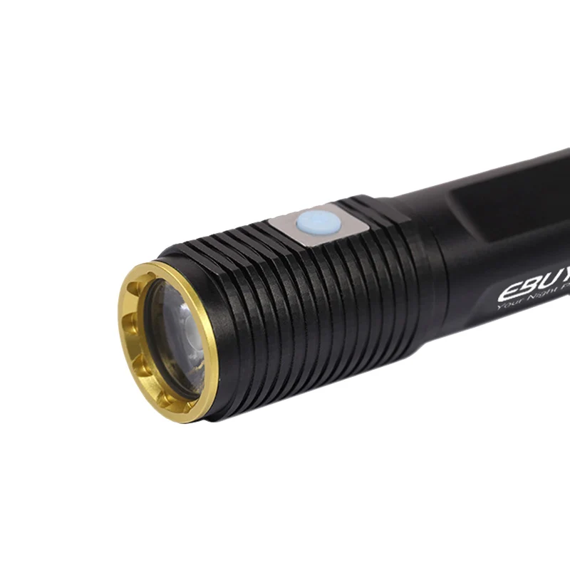 EBUYFIRE USB 18650 флэш-памяти светильник Перезаряжаемые фонарь XM-L T6 800LM 4 режима Водонепроницаемый светодиодный светильник