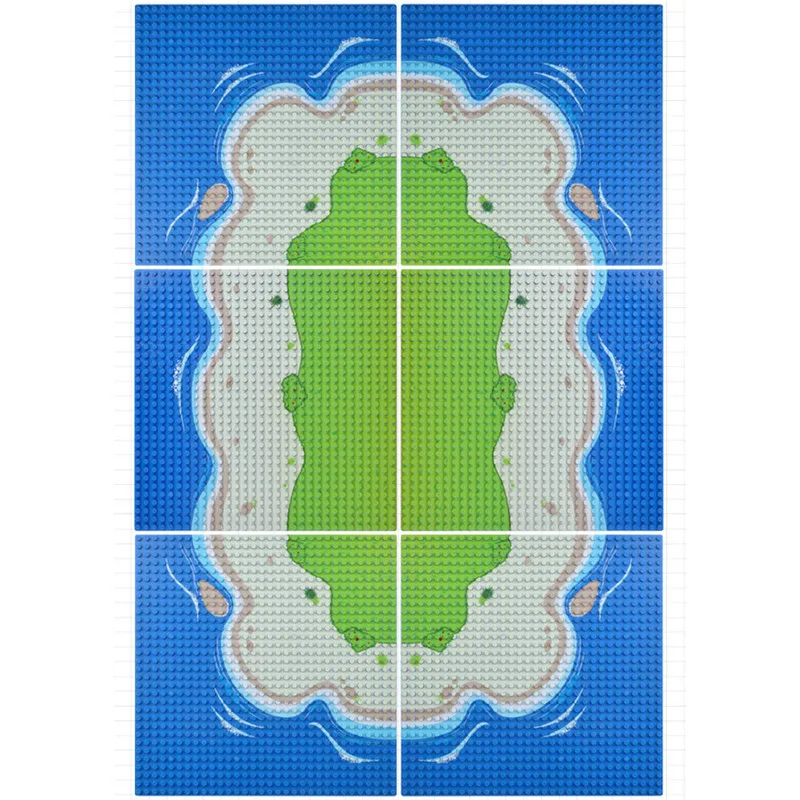lego island baseplate