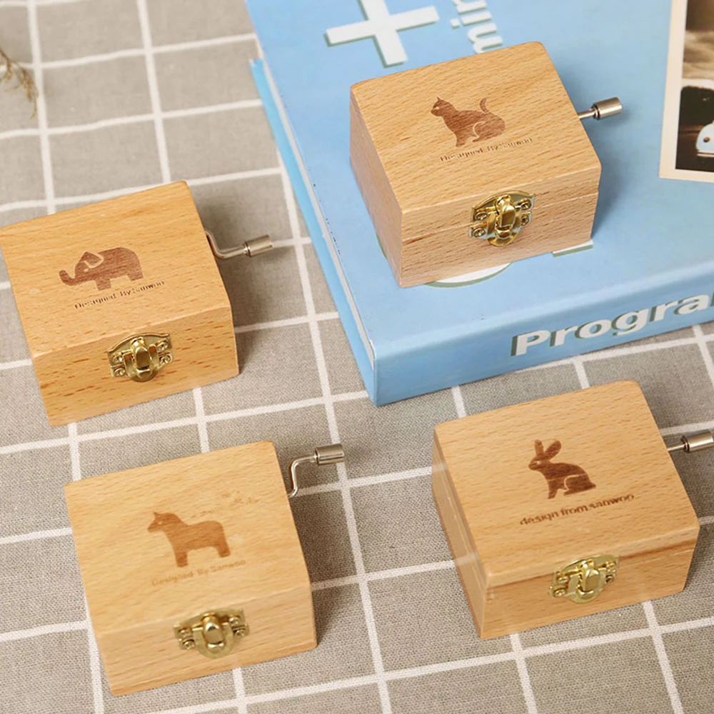 Антикварная резная деревянная музыкальная шкатулка механизм caja музыкальная ручная кривошипная музыкальная шкатулка рождественские детские подарки на день рождения