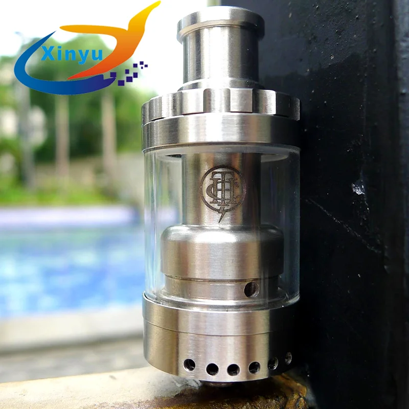 

THC Tauren RDA ThunderHead Creations Fog Rider tank Rebuildable flow control 22mm Tank vs kayfun lite rta dvarw mtl rta