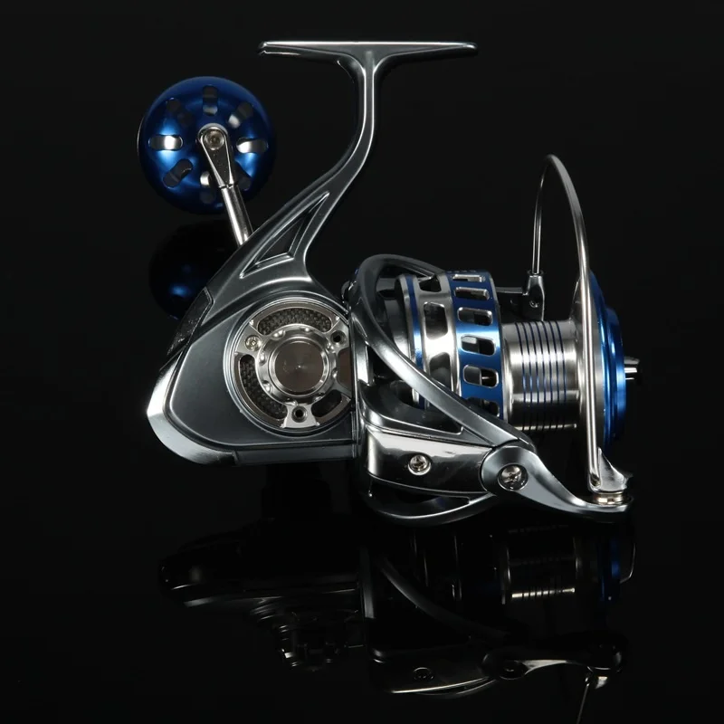 HiUmi 30KG Power Drag 6000 7000 8000 9000 10000 Saltiga Spinning Reels  Heavy Duty Sea Fishing Boat Fishing Jigging Fishing Reel