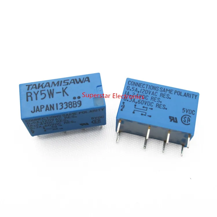 

1pc RY5W-K 5V DPDT Signal Relay