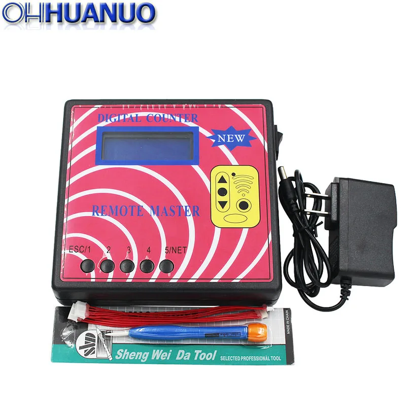 

New Digital Counter Remote Master Key Programmer,Frequency Meter Fixed/Rolling Code Remote Copier With Blue Screen