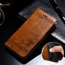 Чехол-книжка для huawei P20 Lite, кожаный чехол-бумажник для huawei P20 Pro, чехол с тиснением в винтажном стиле для huawei P Smart Enjoy 7 S, чехол