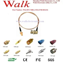 BNC Мужской Женский SMA RG316 кабель, BNC SMA RG316 кабель, BNC антенный кабель