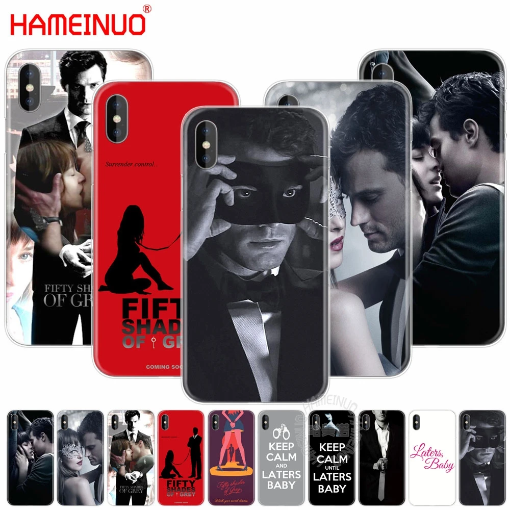 

HAMEINUO 50 Shades Of Grey Laters baby cell phone Cover case for iphone X 8 7 6 4 4s 5 5s SE 5c 6s plus