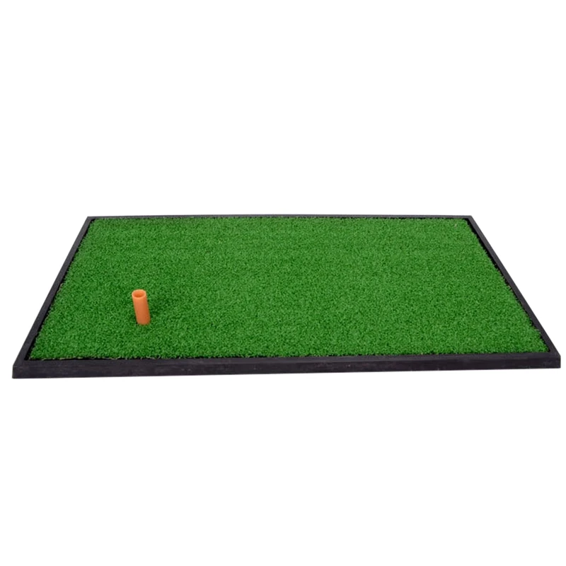 Golf Practice Mat Nylon Rubber Residential Training Hitting Pad Thicken