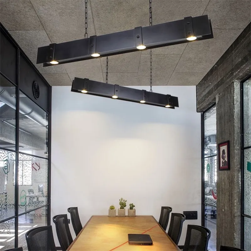 

Loft Vintage LED Pendant Lamp Iron Hanging Light Fixtures Industrial Decor Dining Room Lights Antique Hanglamp Home Lighting