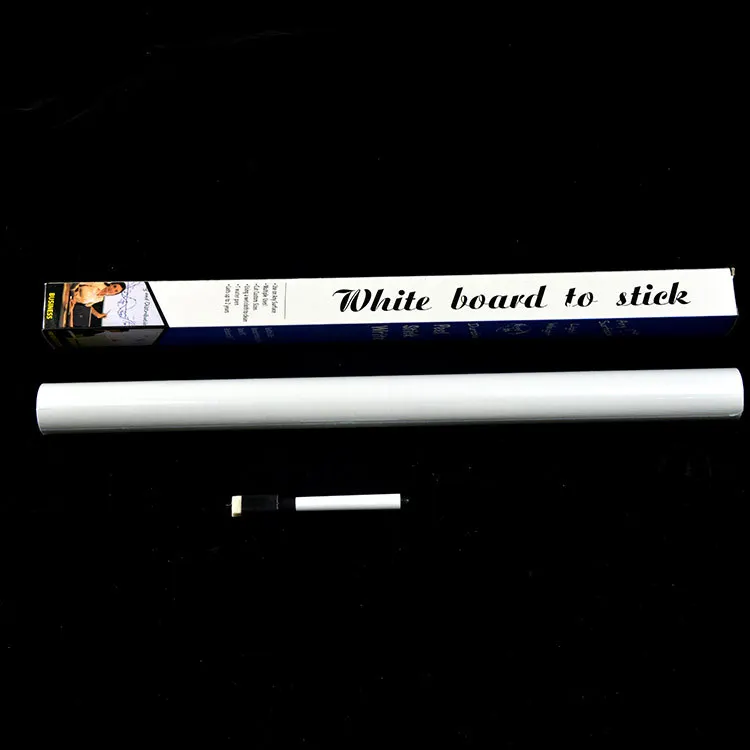 60CMX200CM PVC Whiteboard Sticker Creative Message DIY White Board Stickers Stationary Memo Children Gift Wall Sticker 60CMX200CM PVC Whiteboard Sticker Creative Message DIY White Board Stickers Stationary Memo Children Gift Wall Sticker