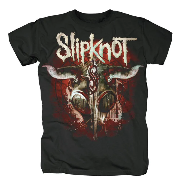 31 конструкций Harajuku 3D гексаграмма демон черного козла Slipknot рок брендовая рубашка Хардрок тяжелых металлов хлопок camiseta рокер Tee - Цвет: 10