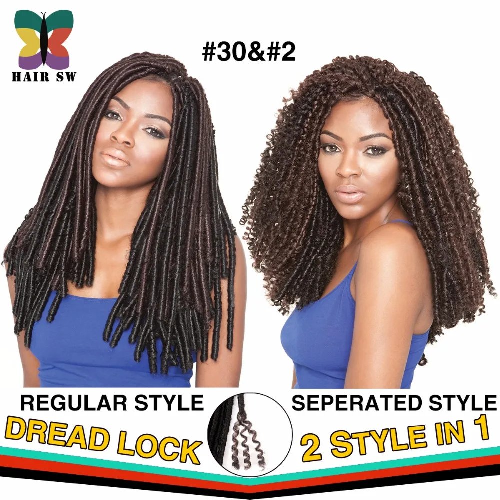 Faux Loc African Nature Synthetic Hair Crochet Braid Havana Mambo