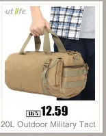 Водонепроницаемый тактический военный рюкзак открытый плечо спортивная сумка сумочка для езды на велосипеде Пеший Туризм