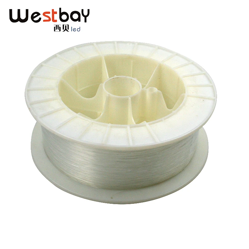 

1.5mm Optical Fiber Light Transmission PMMA Plastic Fiber Optic Lighting Decoration 700m/roll For All Kinds of Led Engine