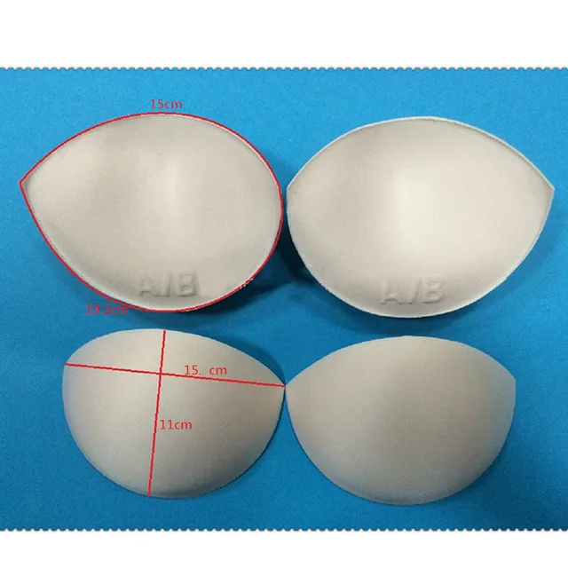 

5 Pairs/Lot Sexy Women Sponge Bra Pad Chest Cups Breast Enhancer Push Up Bikini Inserts Invisible Thick Bra Padded for Swimsuit