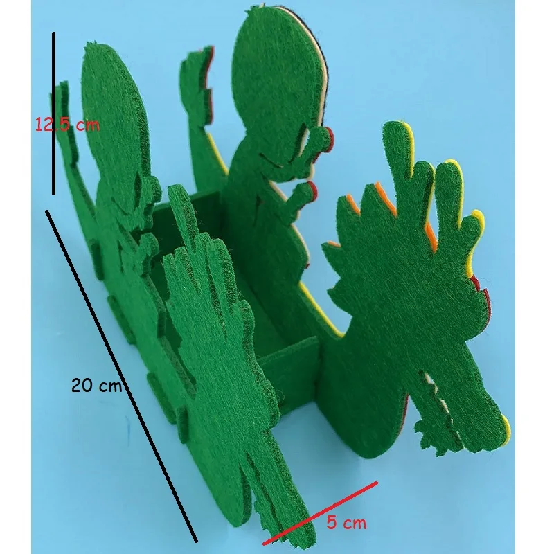 DIY Дети ручной дракон Лодка 3D модель дети ручной лодка Гоночные Игрушки Дети Нетканая одежда Дошкольное искусство обучающая игрушка