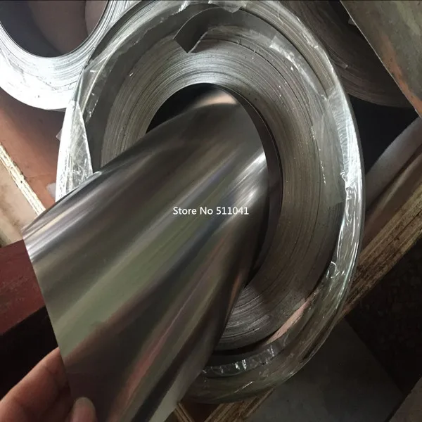 

ASTM B 265 Titanium Grade 2 Foil Annealed 0.125mm Thick x 344mm Wide x 15 meters Coil , wholesale,FREE SHIPPING