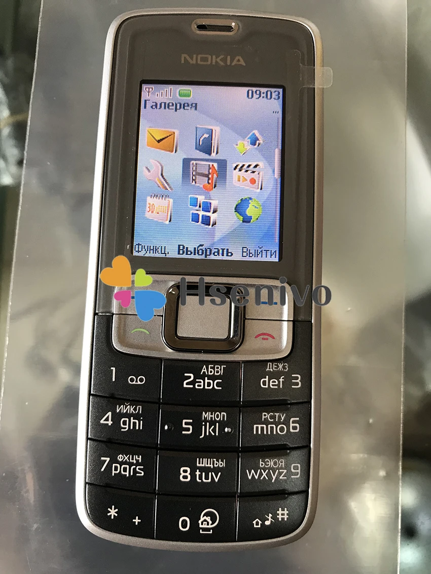 3109 дешевый телефон Nokia 3109c сотовый телефон GSM 900/1800/1900 разблокировать телефон с Английский/Россия/арабская клавиатура для компьютера