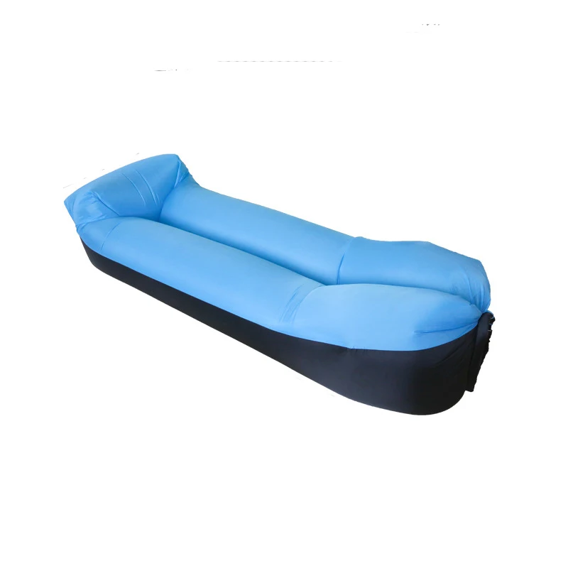 Кемпинг быстро надувная кровать диван пляжная кровать шезлонг кресло подушка безопасности банан диван надувная мебель спальные подушки для путешествий на открытом воздухе