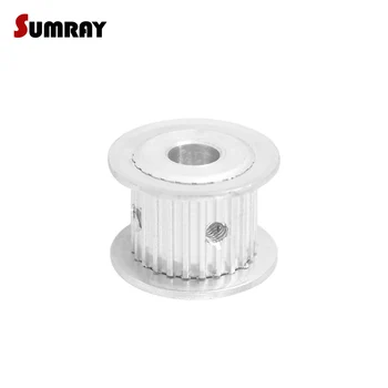 

SUMRAY 3M 25T Timing Pulley 5/6/6.35/7/8/10/12mm Inner Bore Motor Pulley 11mm Belt Width Aluminium Pulley Wheel for CNC Machine