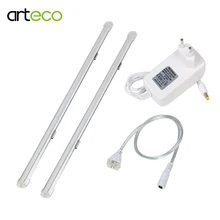 2 шт. 50 см быстро бесшовные подключения светодиодный бар свет 42 светодиодный S SMD 2835 Светодиодные ленты Кухня кабинет набор света С 1A Мощность питания