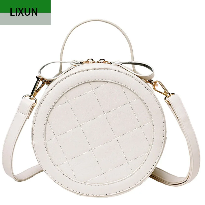 

Brand 2018 Chic Small Round Handbag Designer Women Candy Color Crossbody Messenger Bags Casual Shape Tote Girls Shoulder Bag Sac