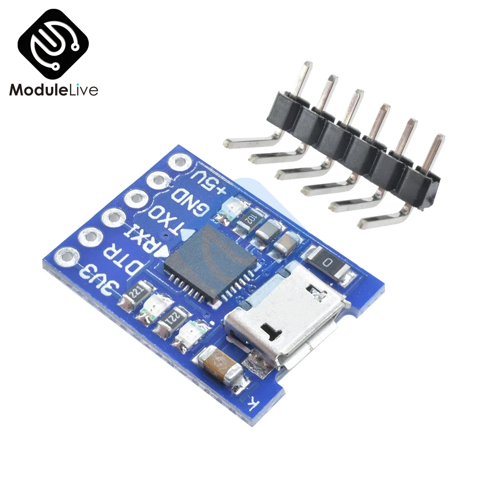 CJMCU CP2102 MICRO USB к UART TTL модуль 6Pin серийный преобразователь STC Замена FT232 новый для Arduino