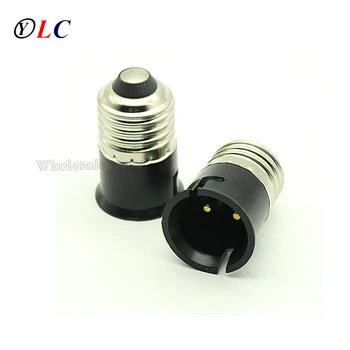 

50pcs/lot,High quality 3 to 5A 180V - 250V E27 to B22 LED Lamp Light Bulb Adapter Socket Extend Base Halogen CFL Converter