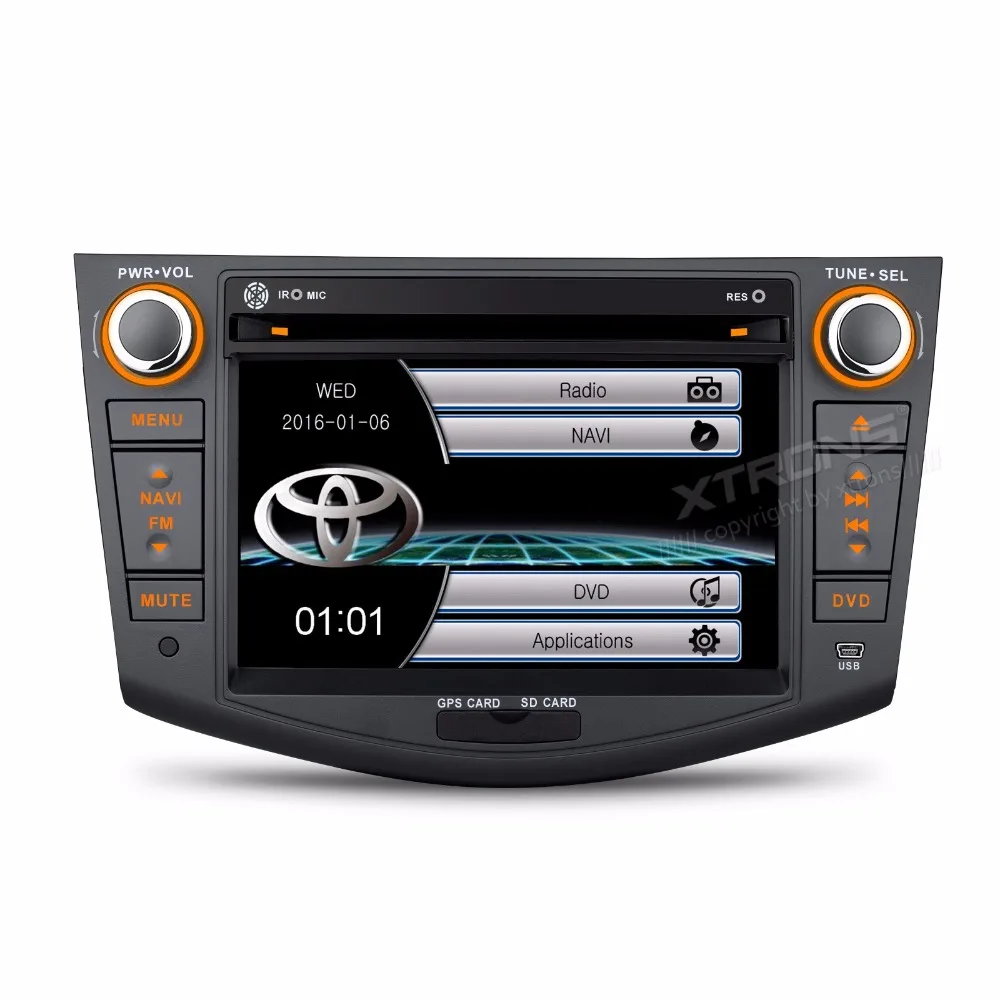 Best 7" Special Car DVD for Toyota RAV4 2006/2007/2008/2009/2010/2011/2012 with Toyota Original User Interface/Appearance 1
