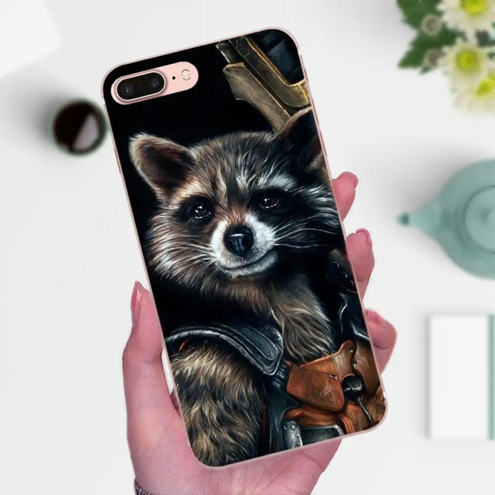 Эксклюзивный Мягкий Роскошный принт енота для Xiaomi Mi3 Mi4 Mi4C Mi4i Mi5 Mi 5S 5X 6 6X 8 SE A1 Max Mix 2
