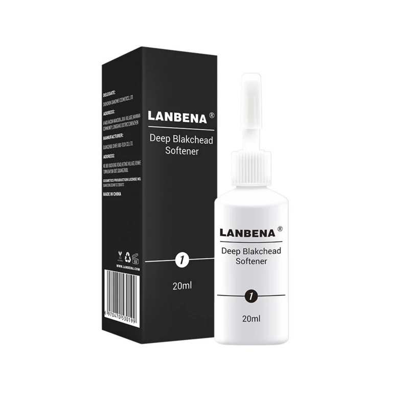 

Clearance Sale LANBENA Deep Blackhead Softener Blackhead Derived Liquid Nose Black Head Remover Acne Treatment Skin Care 20ML