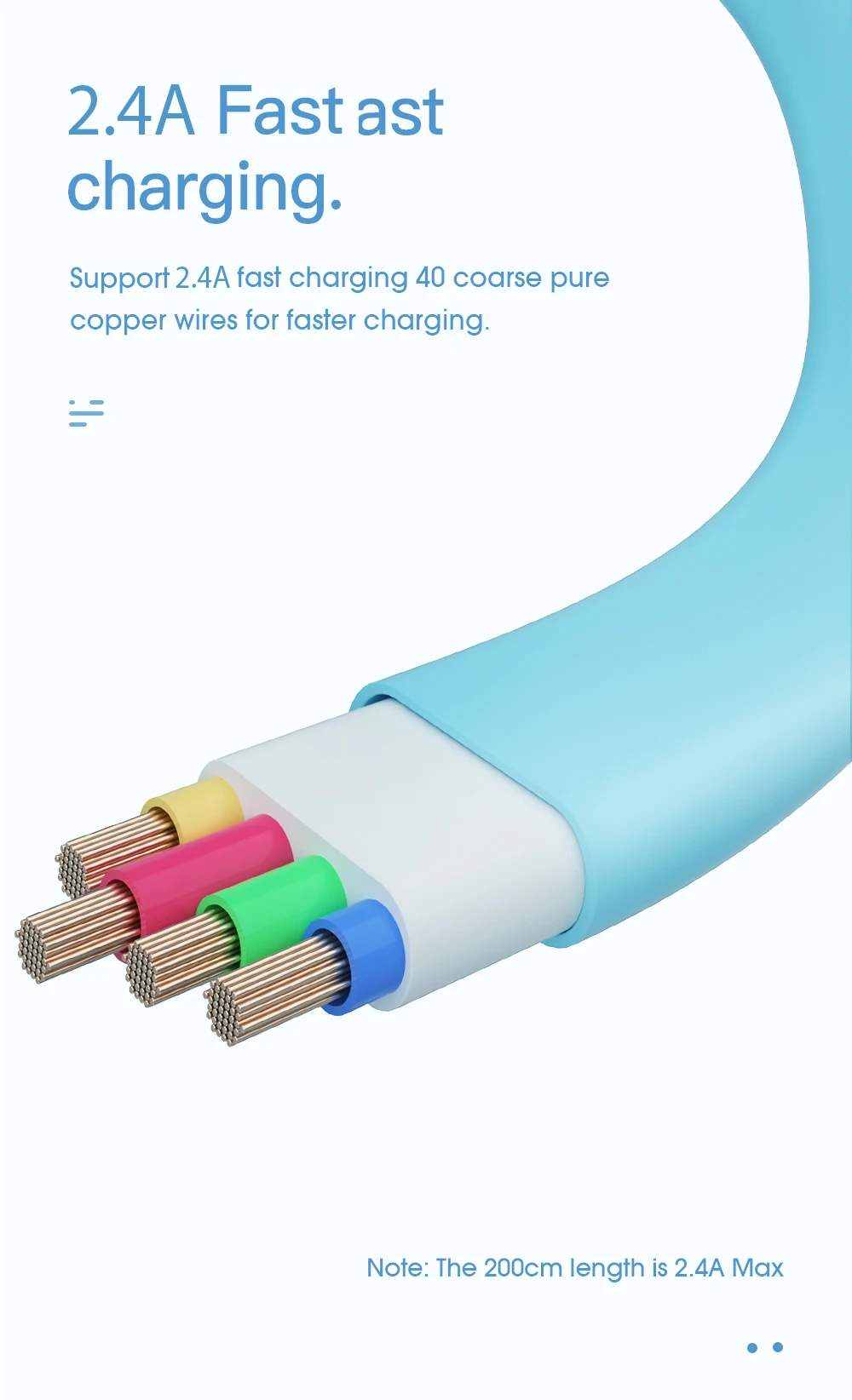 Essager USB Type C Cable For Xiaomi Redmi Note 7 K20 OnePlus 7 Pro 6t Fast Charging Cord USBC Type-c Cable USB-C Charger