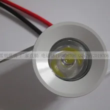 Быстрая 50 шт. Светодиодный прожектор 30 мм 1 Вт led bridgelux 120lm серебристый белый выставочный стенд для украшений свет