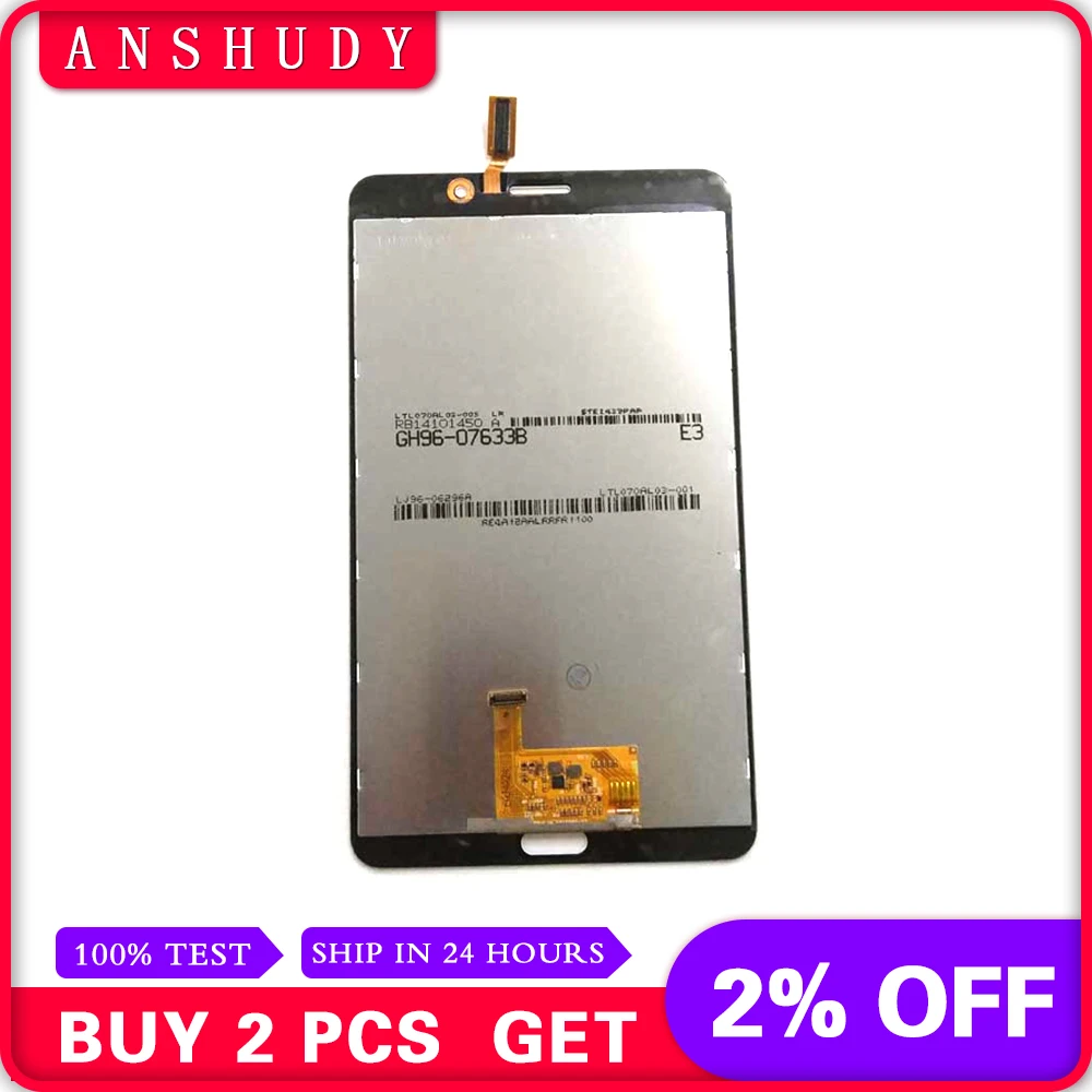 

For Samsung Galaxy Tab 4 7.0 T231 SM-T231 LCD Display Panel Module + Touch Screen Digitizer Sensor Assembly